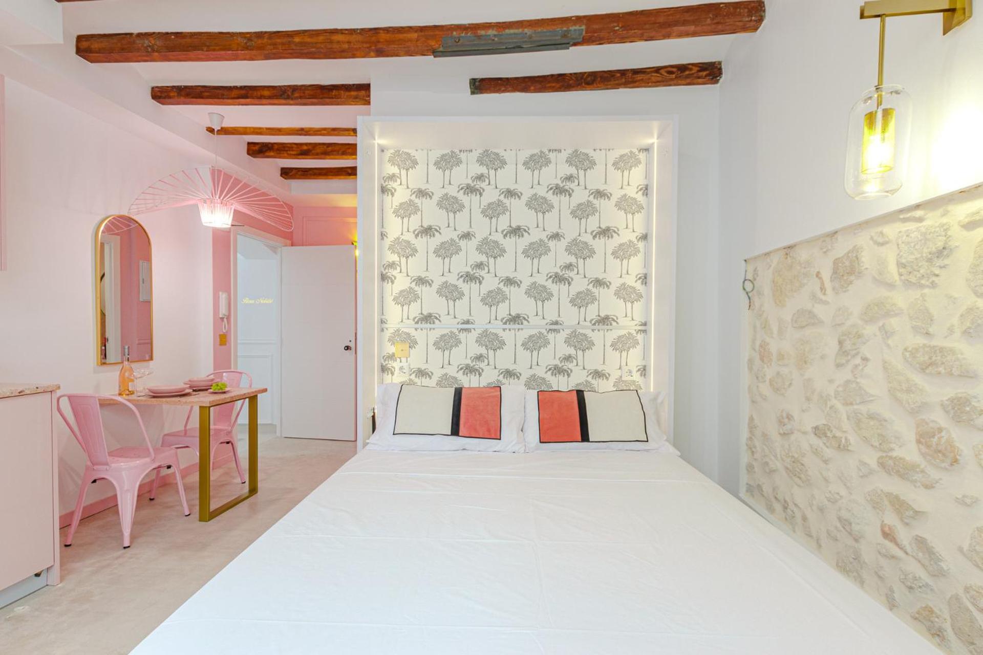 Glamorous Pink Studio In City Center Alicante Exterior foto