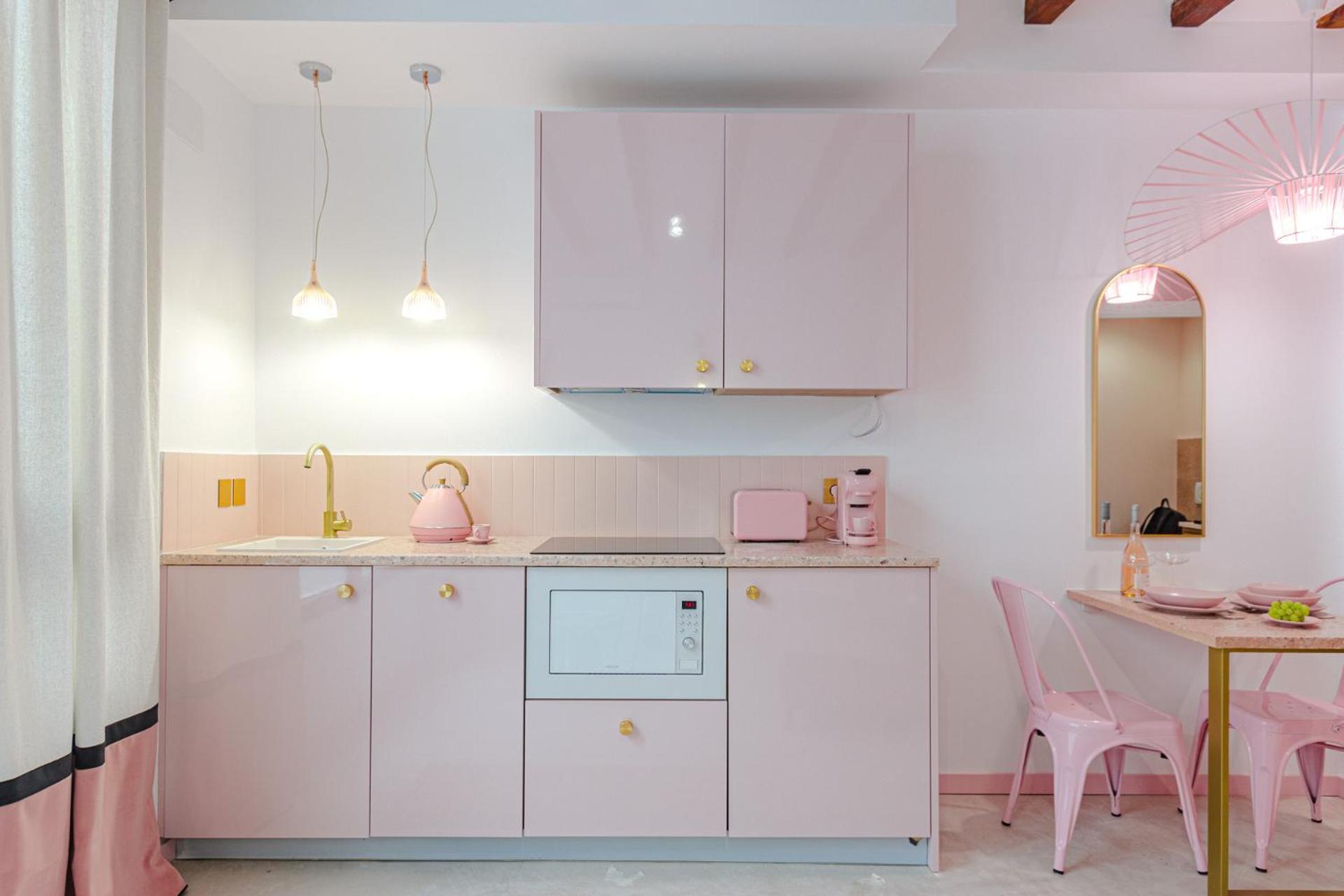 Glamorous Pink Studio In City Center Alicante Exterior foto